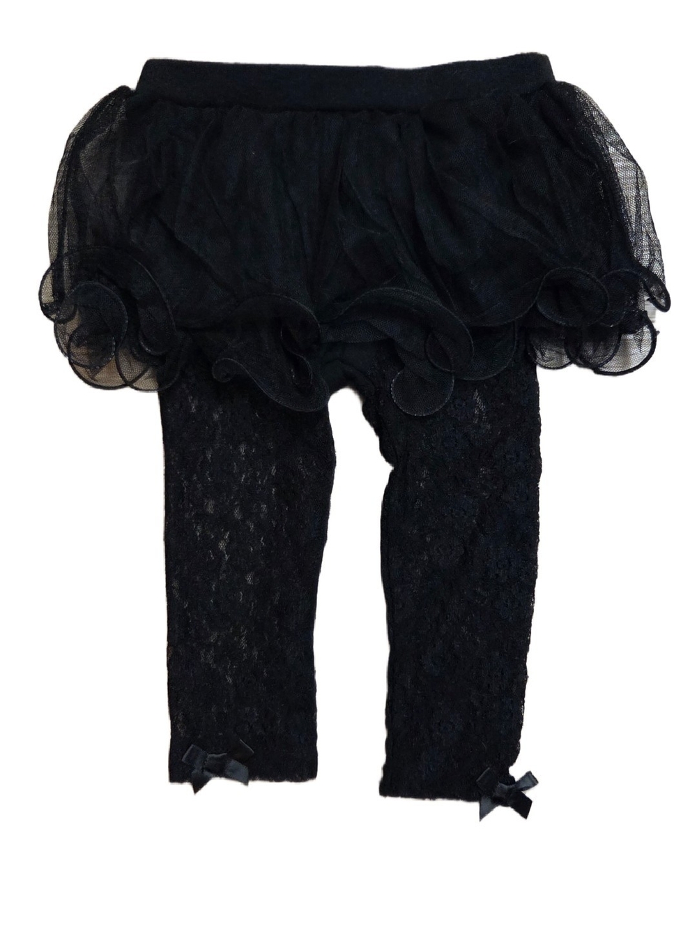 Baby Starters Black Lace Tutu Leggings 9mo